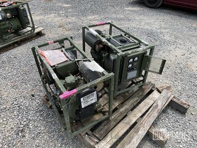 (2) Dewey MEP-531A 2kW Generator Sets
