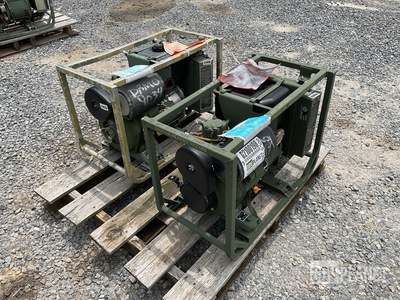 (2) Dewey MEP-531A 2kW Generator Sets