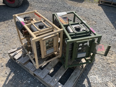 (2) Dewey MEP-531A 2kW Generator Sets