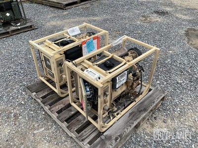 (2) Dewey MEP-531A 2kW Generator Sets