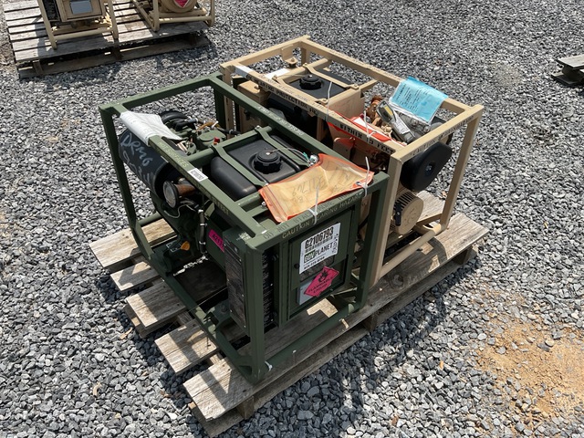 (2) Dewey MEP-531A 2kW Generator Sets