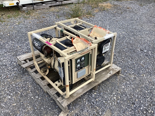 (2) Dewey MEP-531A 2kW Generator Sets