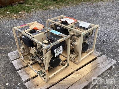(2) Dewey MEP-531A 2kW Generator Sets