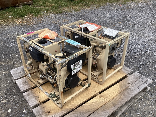 (2) Dewey MEP-531A 2kW Generator Sets