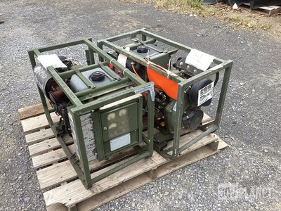 (2) Dewey MEP-531A 2kW Generator Sets