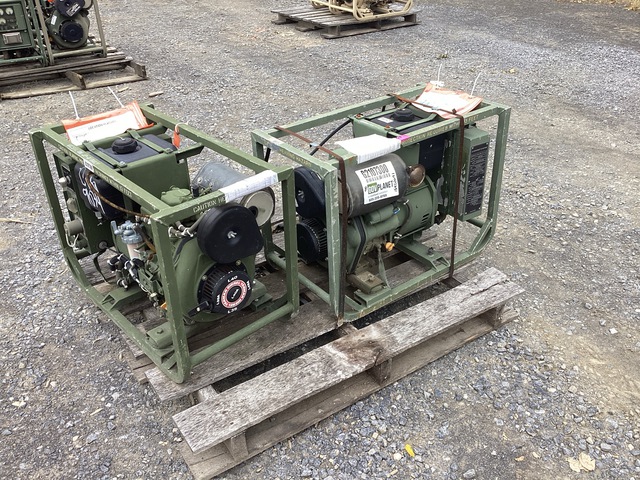(2) Dewey MEP-531A 2kW Generator Sets