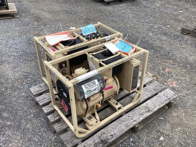 (2) Dewey MEP-531A 2kW Generator Sets