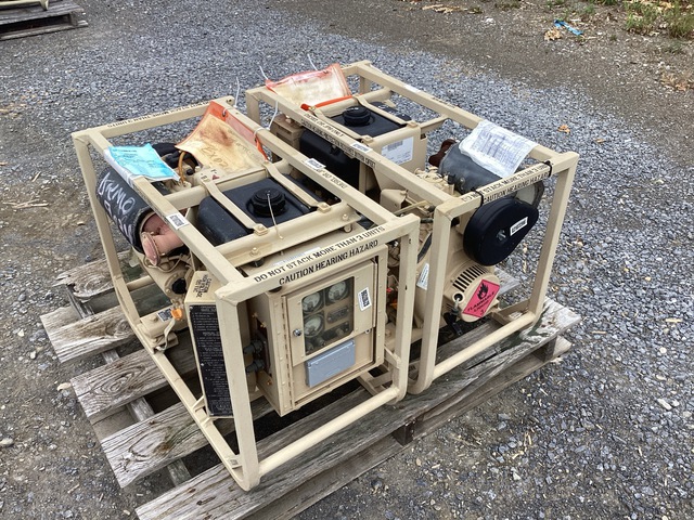 (2) Dewey MEP-531A 2kW Generator Sets