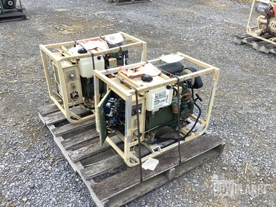 (2) MEP-531A 2 kW Generator Sets
