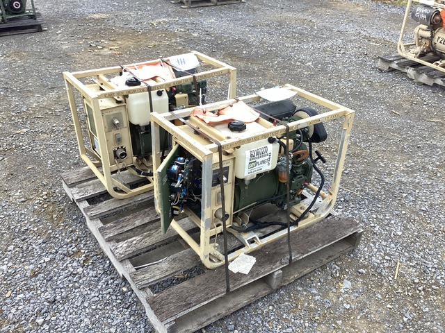 (2) MEP-531A 2 kW Generator Sets