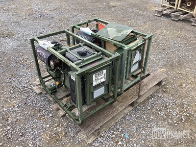 (2) Dewey MEP-531A 2kW Generator Sets