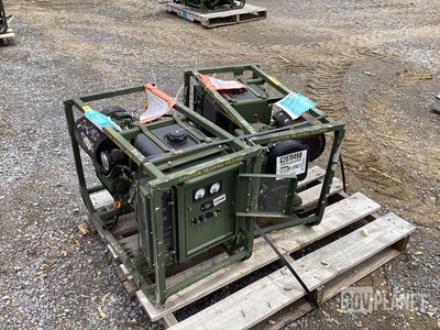 (2) Dewey MEP-501A 2kW Generator Sets