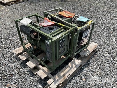 (2) Dewey MEP-531A 2kW Generator Sets