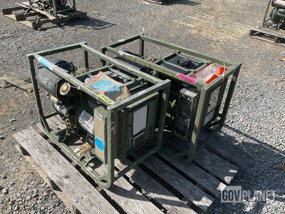 (2) Dewey MEP-531A 2kW Generator Sets