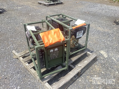 (2) Dewey MEP-501A 2kW Generator Sets