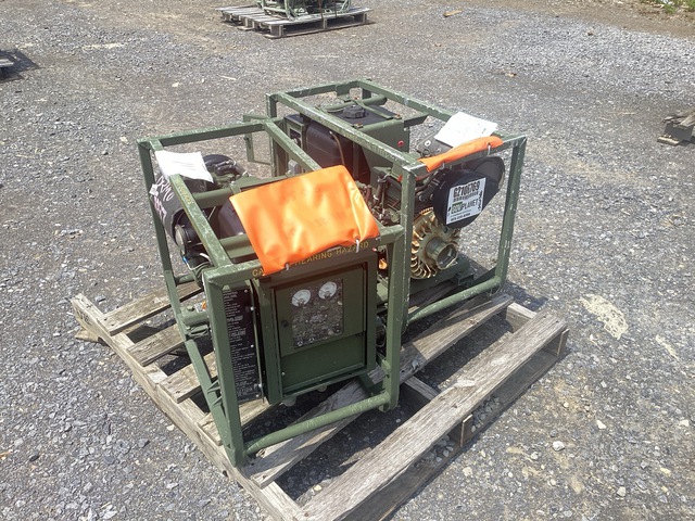 (2) Dewey MEP-501A 2kW Generator Sets