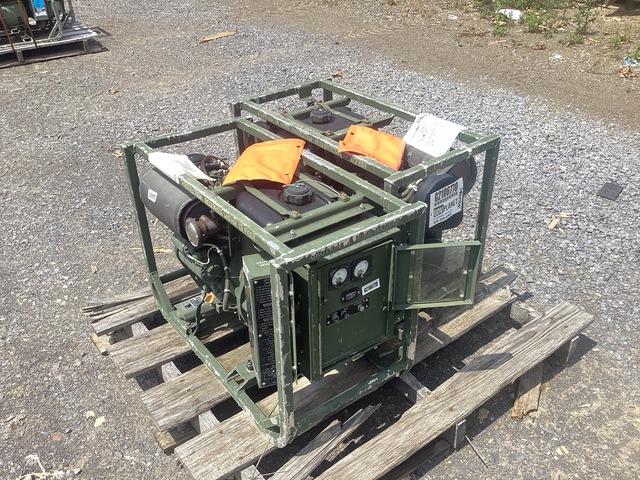 (2) Dewey MEP-501A 2kW Generator Sets