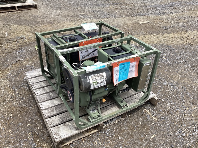 (2) Dewey MEP-501A 2kW Generator Sets