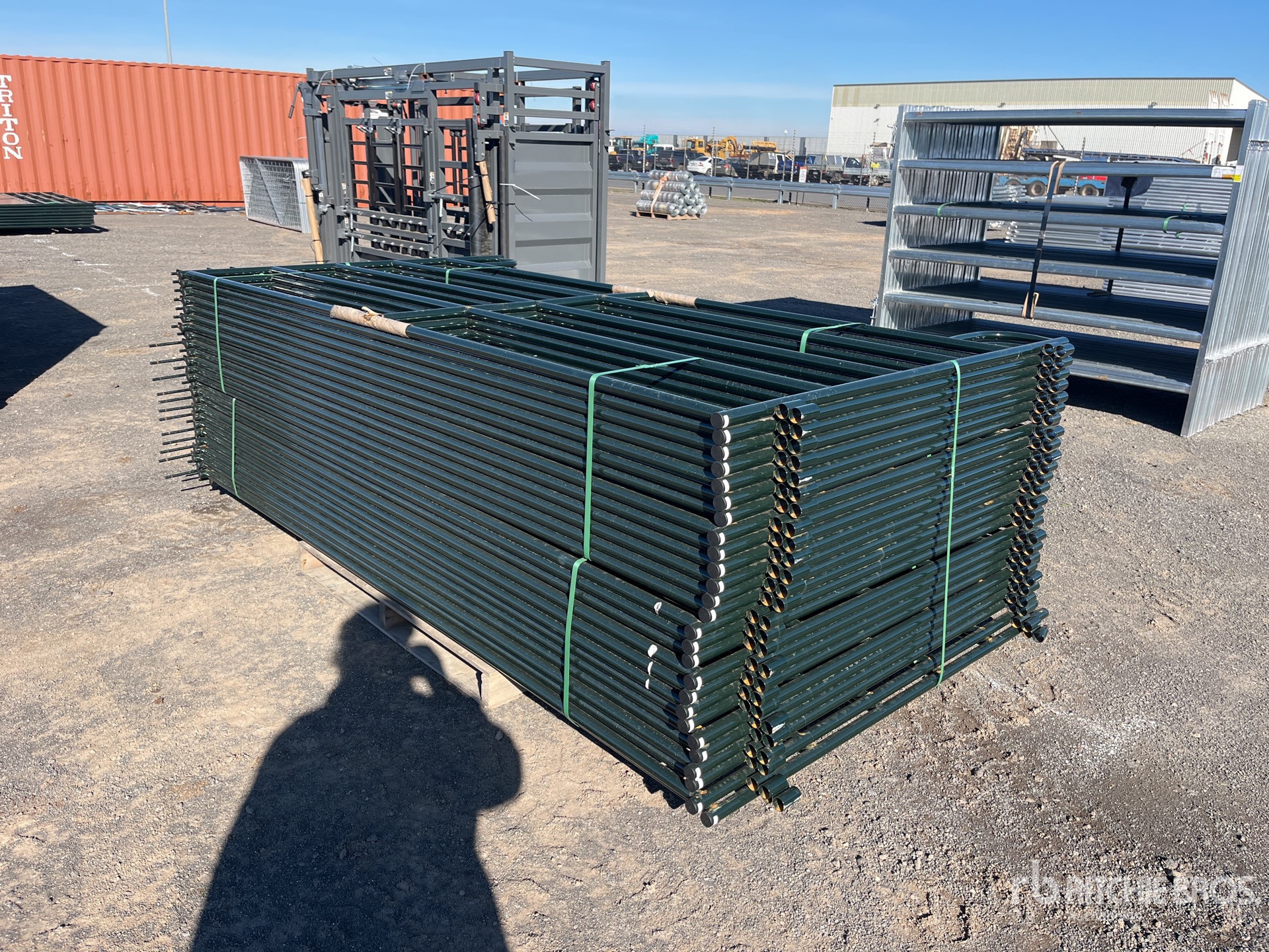 Quantity of (26) BYT 9 ft 6 in x 5 ft Ranch Livestock Panel (Unused)