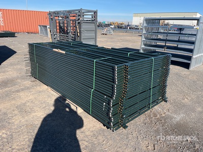 Quantity of (26) BYT 9 ft 6 in x 5 ft Ranch Livestock Panel (Unused)