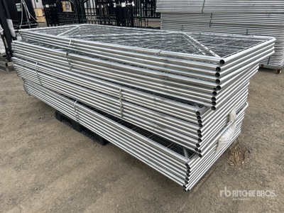 Quantity of (30) 2026 BYT GMSGTE317 3 m x 1.17 m Galvanised Brama dla bydła (Unused)