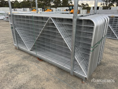 Quantity of (30) 2026 BYT GMSGTE317 3 m x 1.17 m Galvanised Brama dla bydła (Unused)
