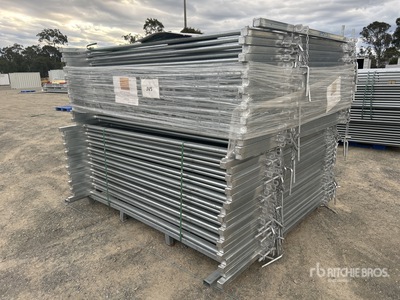 Quantity of (37) 2026 BYT GCTPNL21 2.1 m x 1.8 m Galvanised Cattle Panel dla bydła (Unused)