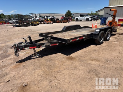 1988 LBT 18 ft T/A Tilt Deck Trailer