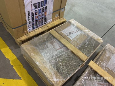 Quantity of (5) 2026 KJ KG43 9200 lb Ratchet Binders and (10) 15 ft Chains  Divers  (Unused)