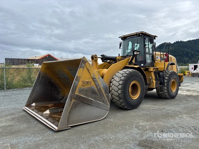2015 Cat 966M Pala gommata