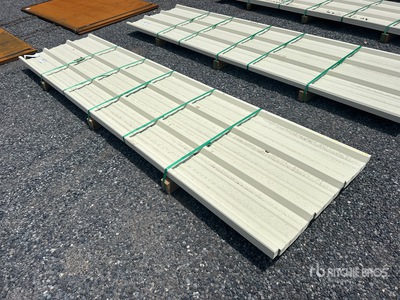 Quantity of 2025 Kit Containers 12 Ft Corrugated Tin (Unused)