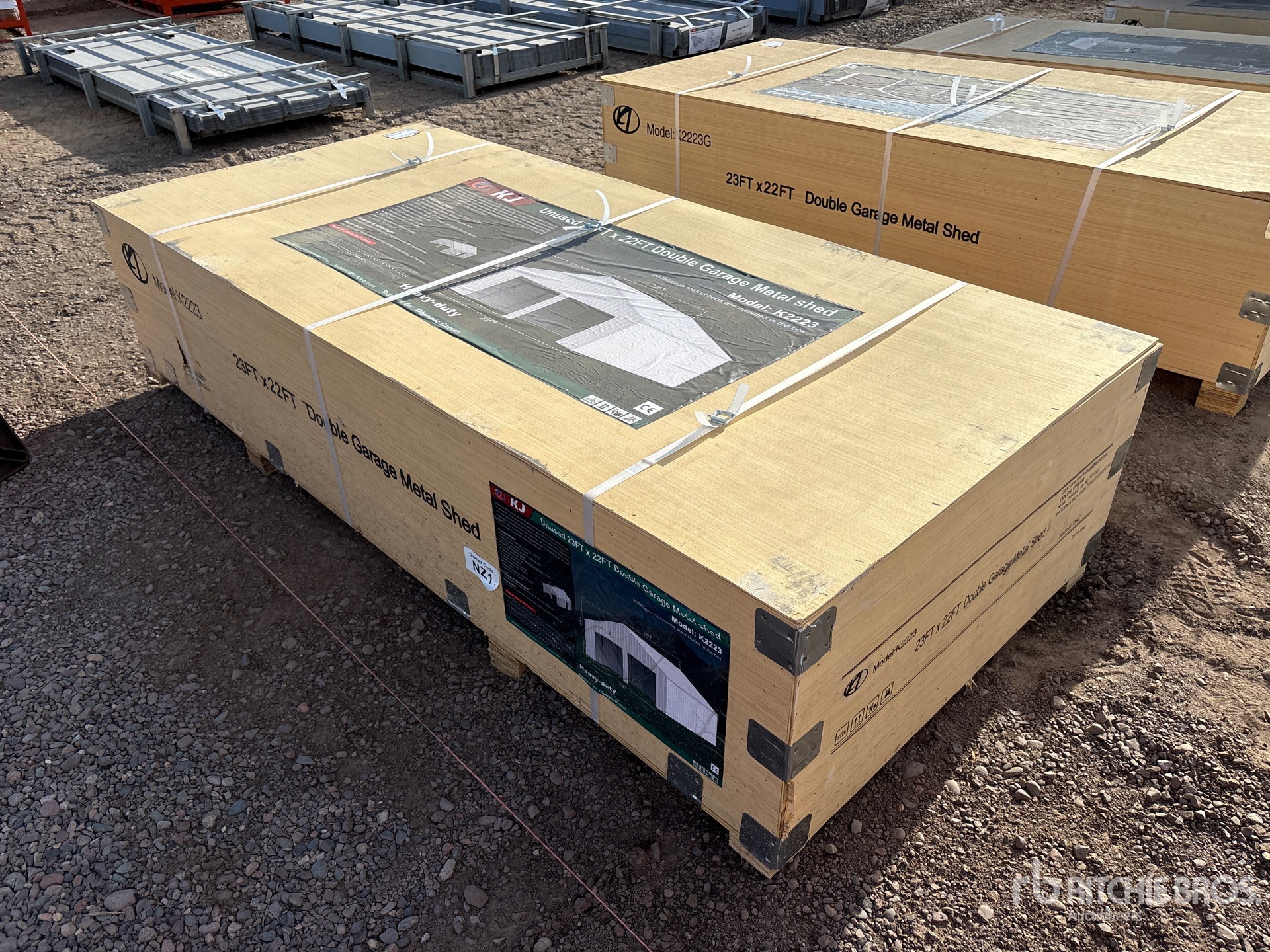 2026 KJ K2223 23 ft x 22 ft Storage Building (Unused)