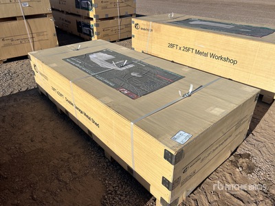 2026 KJ K2223 23 ft x 22 ft x 13 ft Metal Garage Budynek magazynowy (Unused)