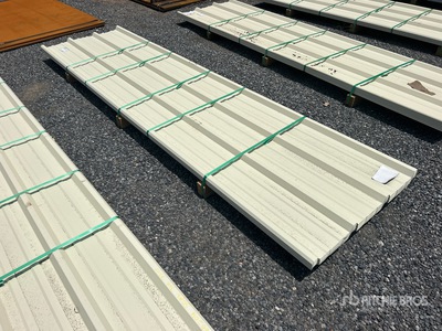 Quantity of 2025 Kit Containers 12 Ft Corrugated Tin (Unused)