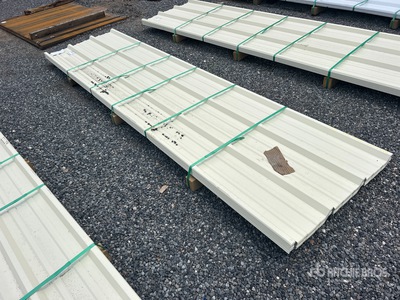 Quantity of 2025 Kit Containers 12 Ft Corrugated Tin (Unused)