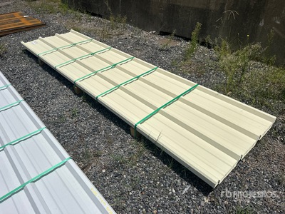 Quantity of 2025 Kit Containers 12 Ft Corrugated Tin (Unused)
