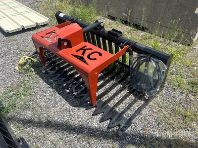 2025 Kit Containers QT-SG-S76-V3 76 in Skeleton Skid Steer Grapple (Unused)