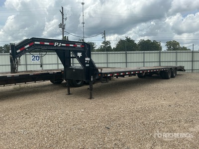 2019 PJ 40 ft T/A Gooseneck Remolque Portamaquinaria