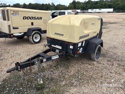 2019 Doosan C185WD0-TAF 185 cfm Mobile Air Compressor (Inoperable)