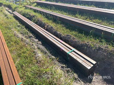 Quantity of (9) 2025 Kit Containers 3 In Square Tubing (Unused)