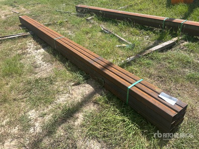 Quantity of (9) 2025 Kit Containers 3 in Square Tubing Varios metales (Unused)