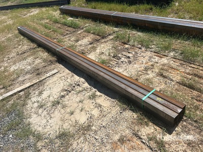 Quantity of (6) 2025 Kit Containers 3 in Square Tubing Varios metales (Unused)
