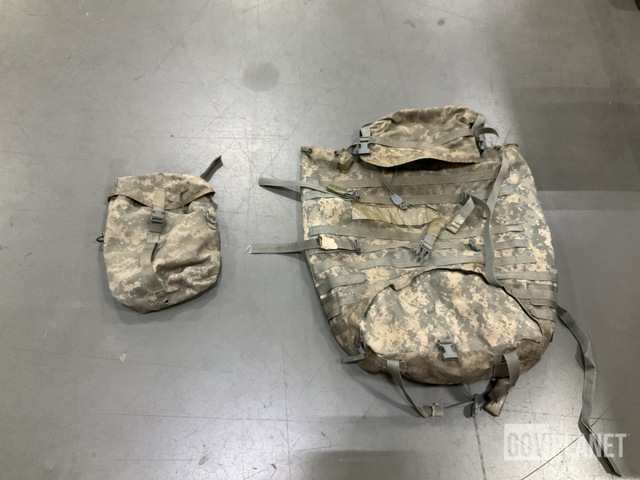 (72) Large Field Rucksacks & (370) Sustainment Pouches