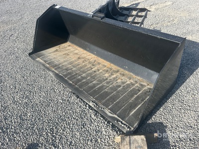 2025 Kit Containers QT-SNB-84 84 in Snow/Litter Skid Steer Bucket (Unused)