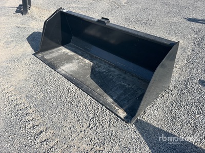 2025 Kit Containers QT-SNB-84 84 in Snow/Litter Skid Steer Bucket (Unused)