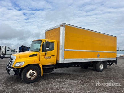 2012 Hino 268 4x2 Van Truck