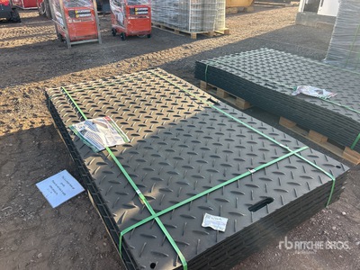 Quantity of (12) 2026 KJ K1222 Polyethylene Board Roadbed Protection Pad (Unused)