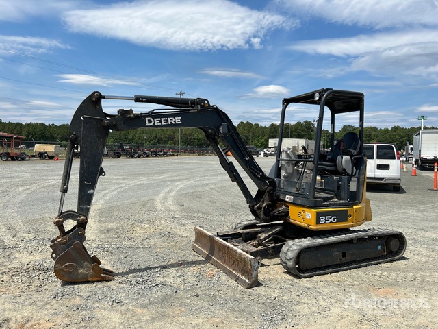 2016 John Deere 35G Mini Excavator