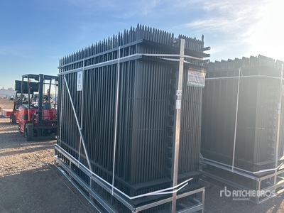 Quantity of (30) 2026 KJ K0710-30 10 ft x 7 ft Powder Coated Fencing (Unused)