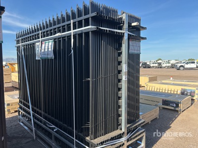 Quantity of (30) 2026 KJ K0710-30 10 ft x 7 ft Powder Coated Fencing (Unused)